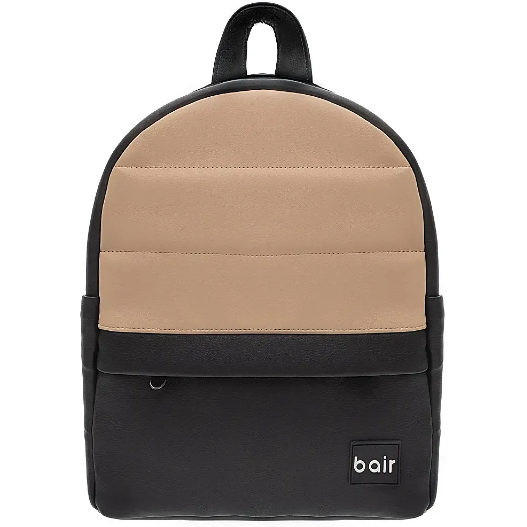 Коляска 2 в 1 для двійні Bair Kiwi DUO ECO BKD-18/15 капучино / чорний