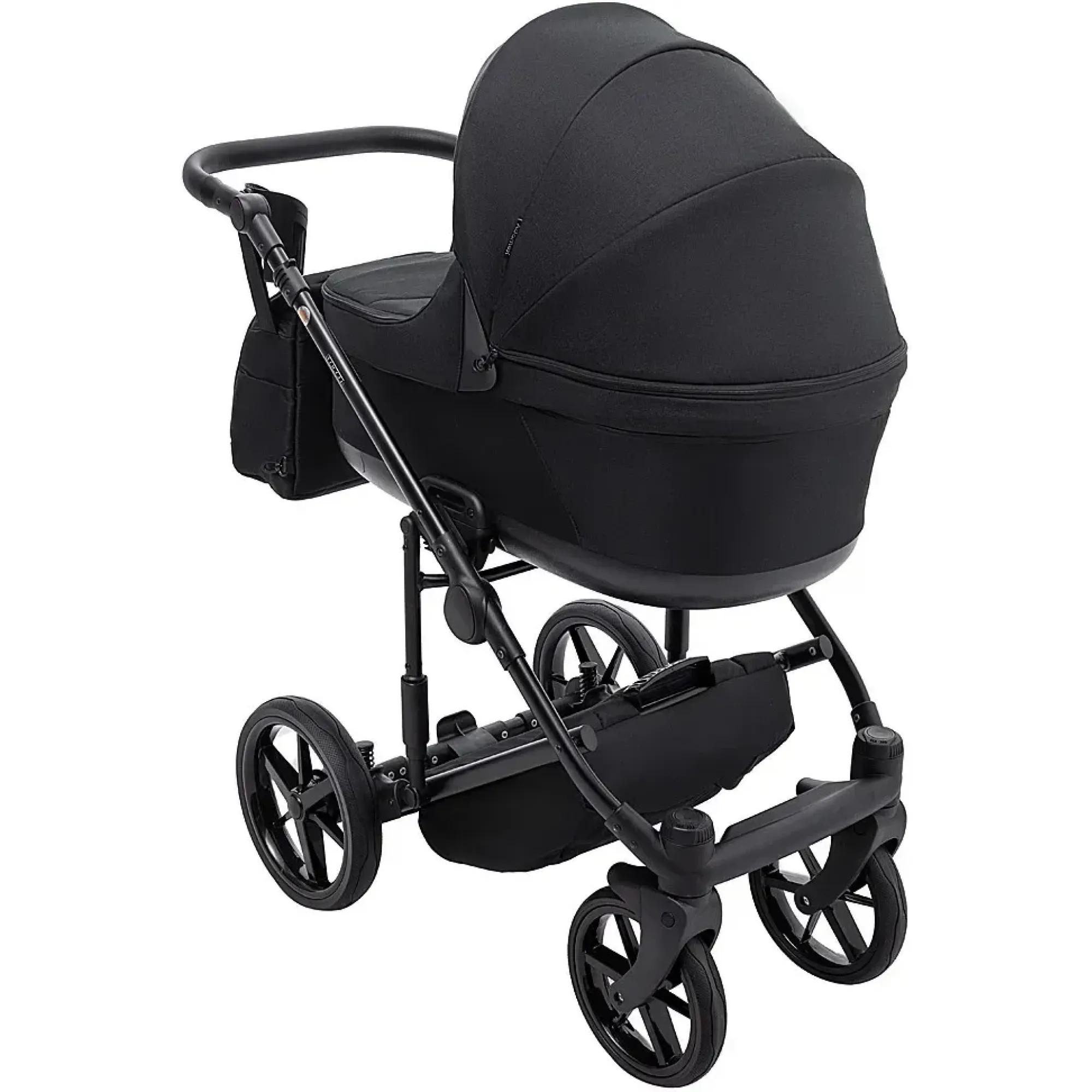 Коляска 2 в 1 Adamex Locco Lux TK-53 чорний