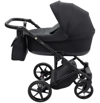 Коляска 2 в 1 Adamex Locco Lux TK-53 чорний