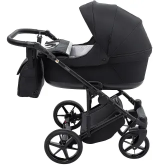Коляска 2 в 1 Adamex Locco Lux TK-53 чорний