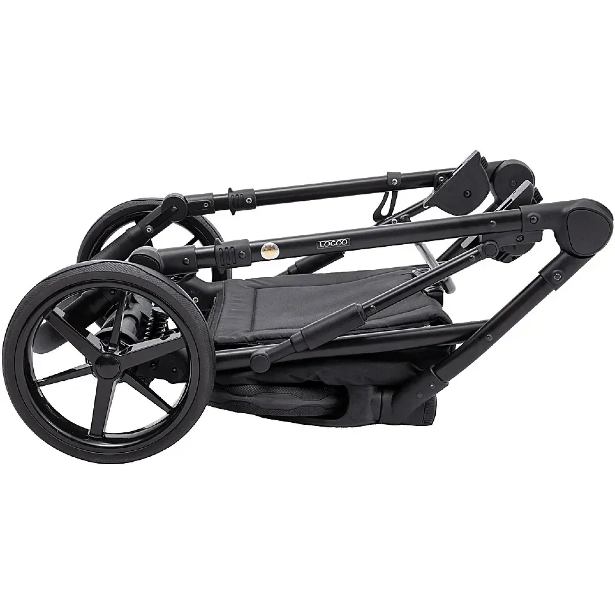 Коляска 2 в 1 Adamex Locco Lux TK-53 чорний