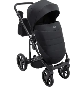 Коляска 2 в 1 Adamex Locco Lux TK-53 чорний