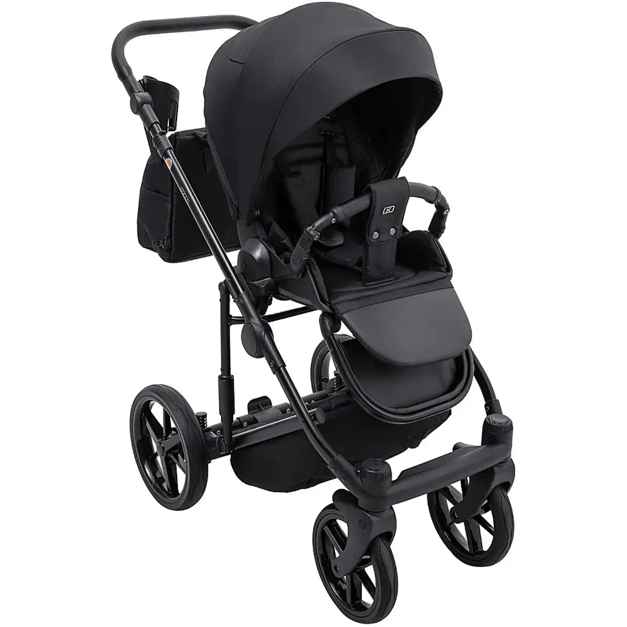 Коляска 2 в 1 Adamex Locco Lux TK-53 чорний