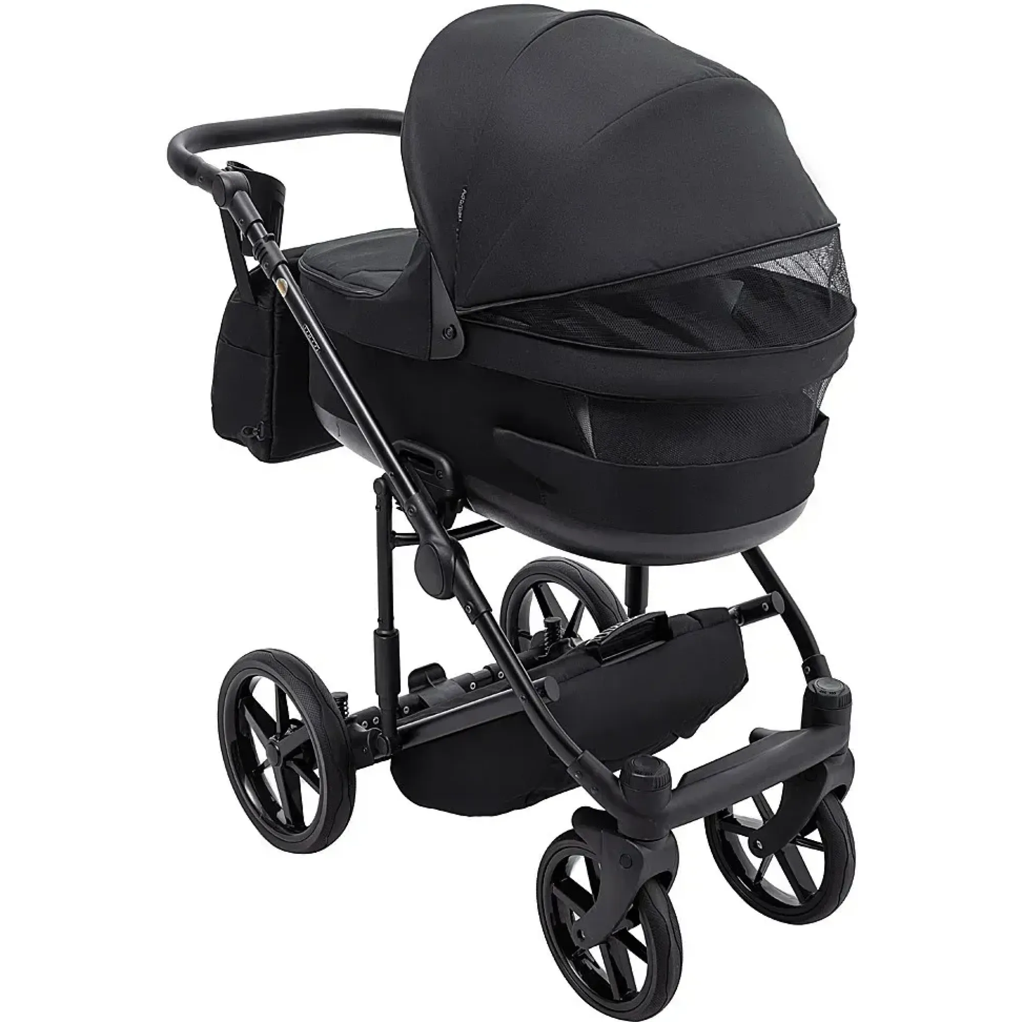 Коляска 2 в 1 Adamex Locco Lux TK-53 чорний