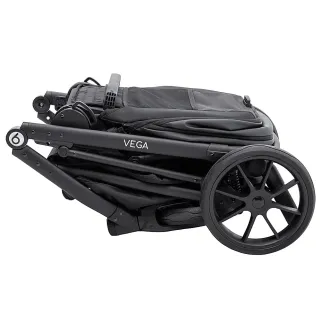 Коляска 2 в 1 Bair Vega ECO VE-12 чорний