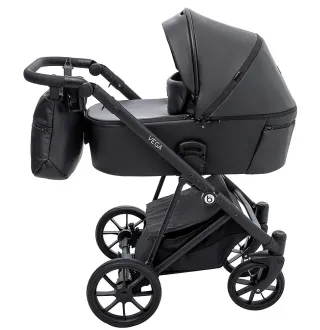 Коляска 2 в 1 Bair Vega ECO VE-12 чорний
