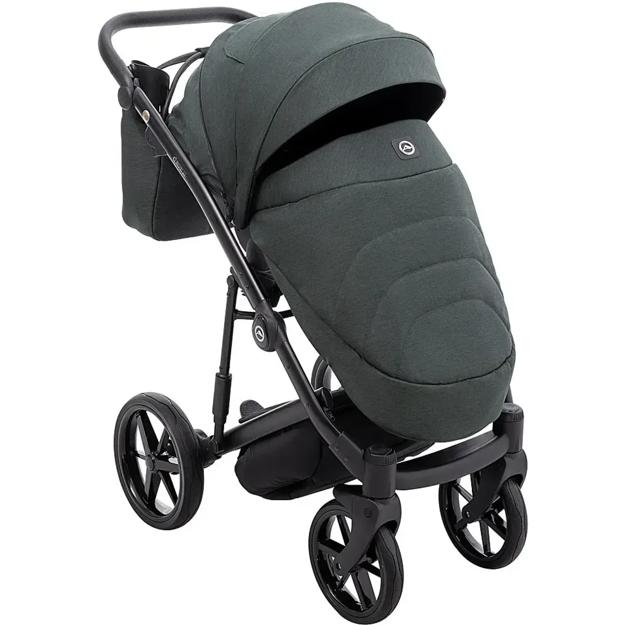 Коляска 2 в 1 Adamex Mobi Air Thermo New Lux TK-50 темно-зелений