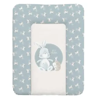 Повивальний матрац мʼякий Ceba Baby Soft changing mat small (50x70 cm) W-143-000-730 basic friends