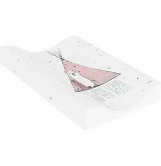 Повивальний матрац мʼякий Ceba Baby Soft profiled changing mat COSY (48x70 cm) W-104-120-607 lolly polly lama