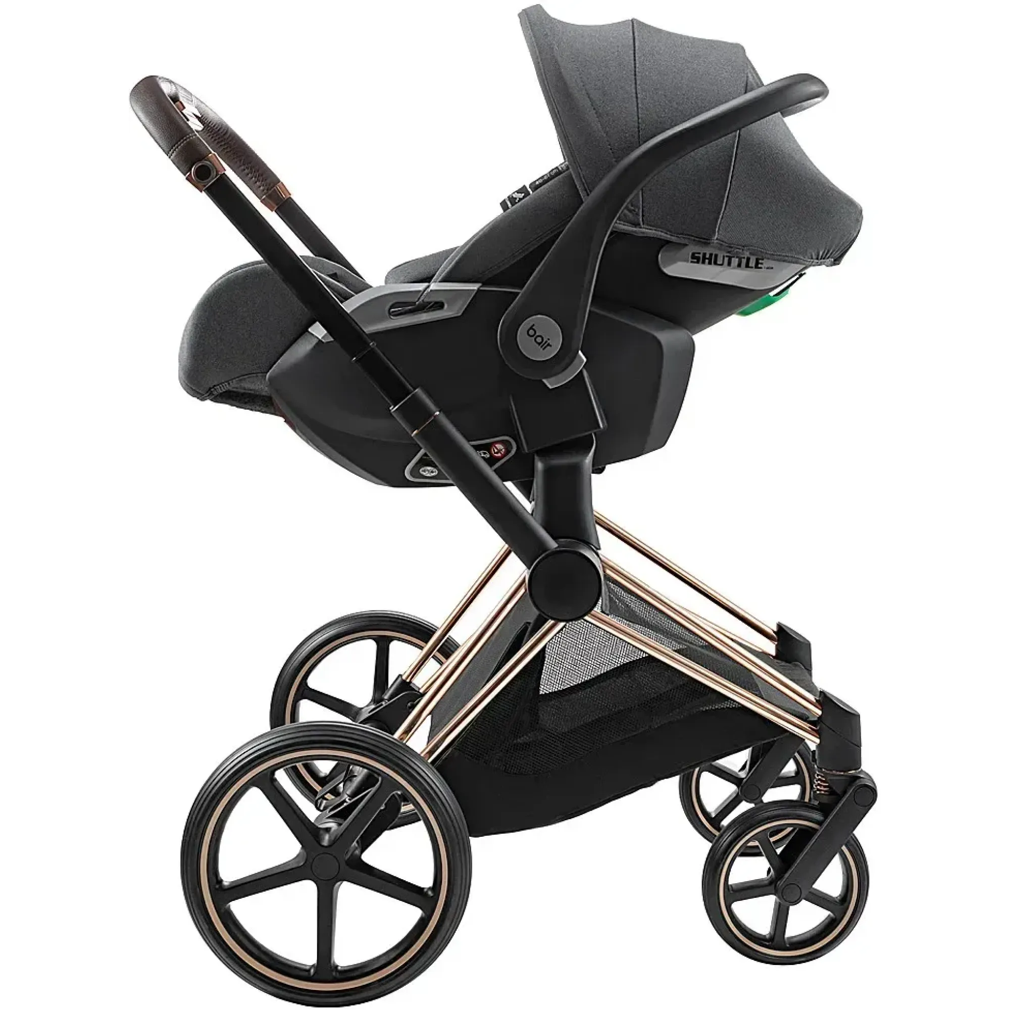 Автокрісло Bair Shuttle I-Size GM-02 Graphite Midnight