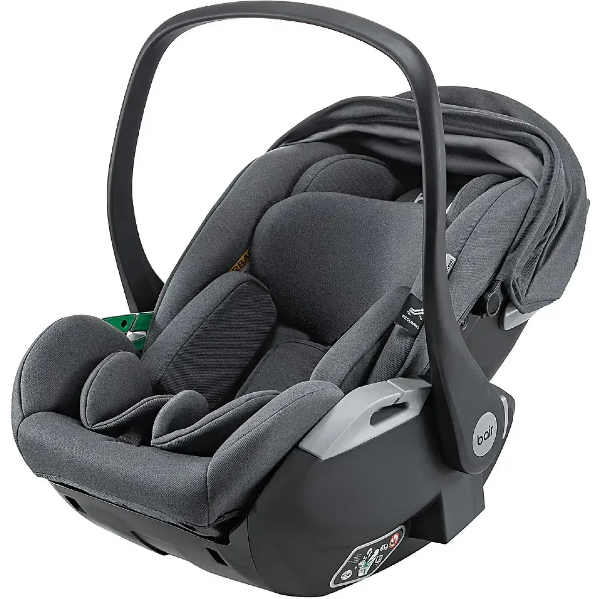 Автокрісло Bair Shuttle I-Size GM-02 Graphite Midnight