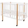 Ліжко Babyroom Місяць LU-1 білий / натуральний