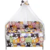 Дитяча постіль Babyroom Gold RG-08 білий (великі звірята)