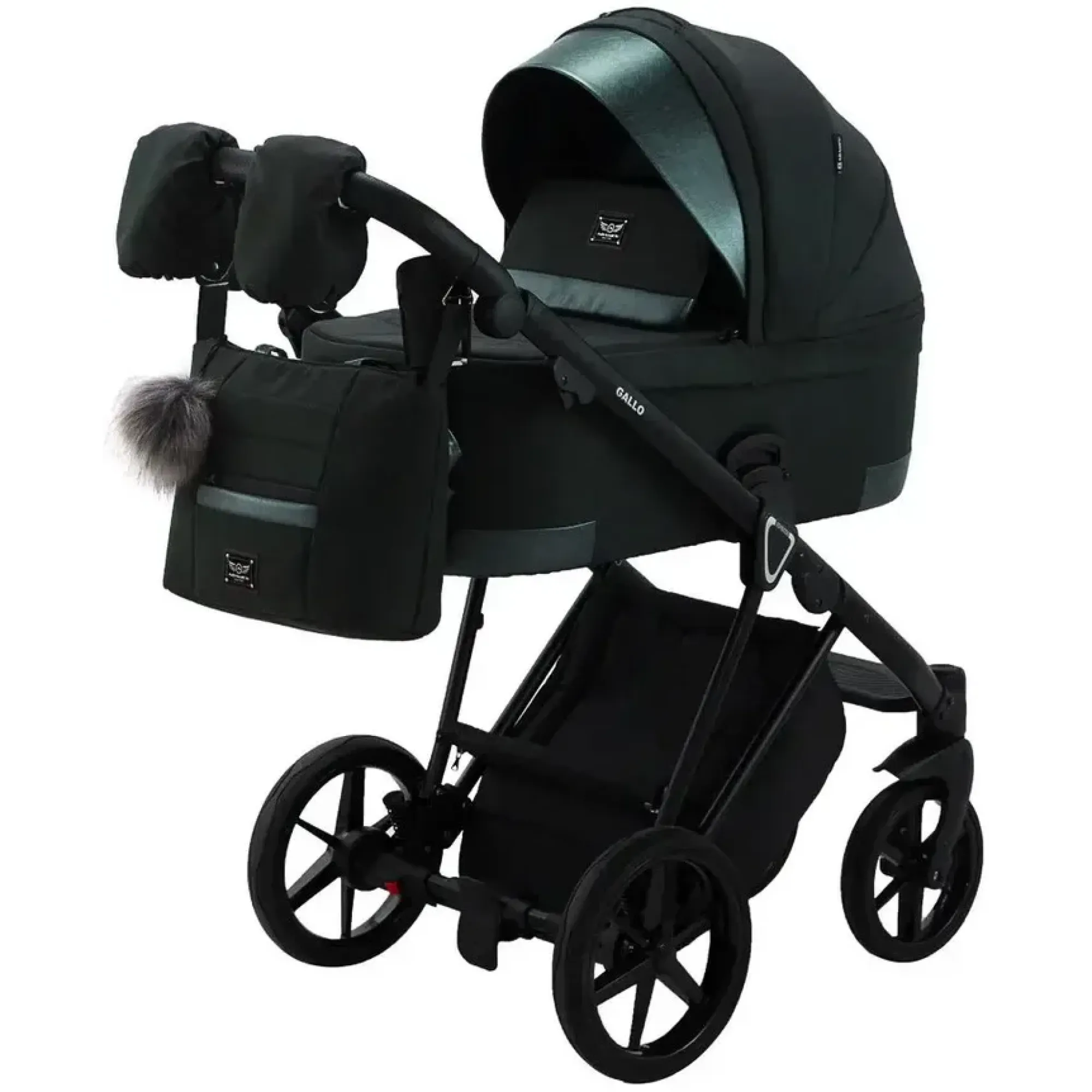 Коляска 2в1 Adamex Gallo Thermo GA-6 Amazon Green
