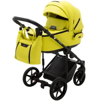 Коляска 2в1 Adamex Porto Light Eco SA-22 Жовтий Коляска 2в1 Adamex Porto Light Eco SA-22 Жовтий