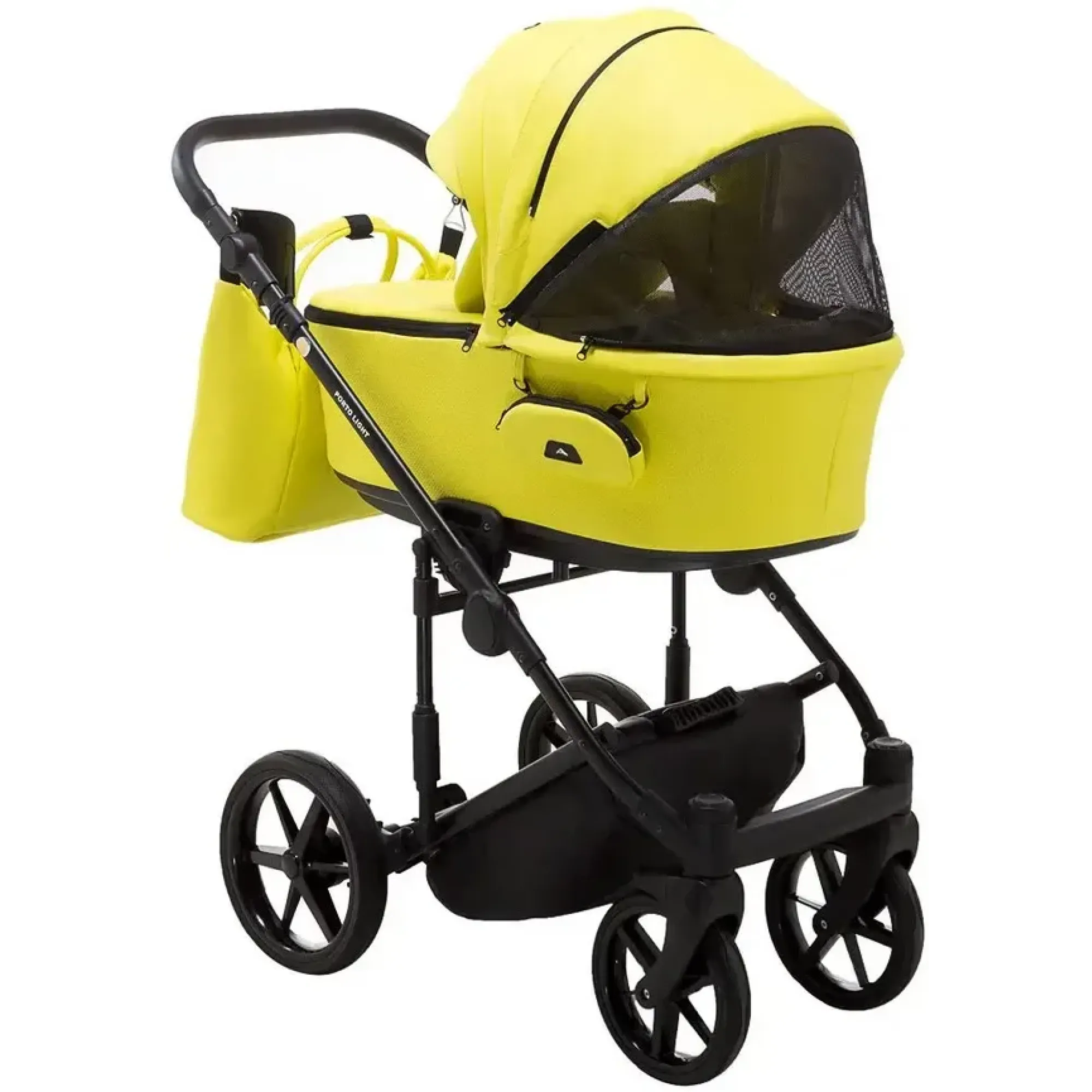 Коляска 2в1 Adamex Porto Light Eco SA-22 Жовтий