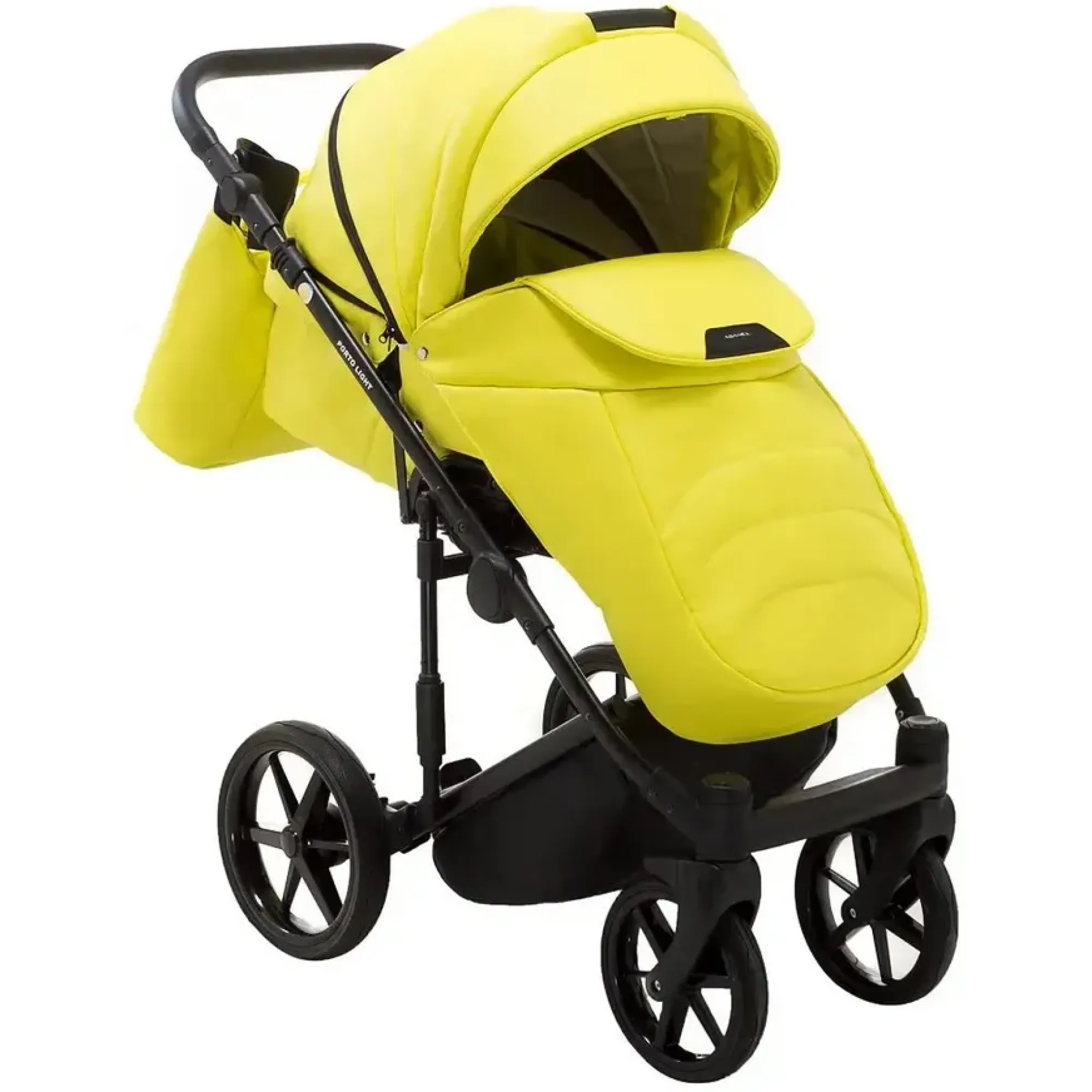 Коляска 2в1 Adamex Porto Light Eco SA-22 Жовтий