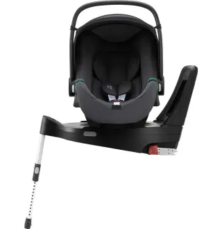 Автокрісло Britax-Romer Baby-Safe 3 i-Size Midnight Grey з платформою Flex Base iSense