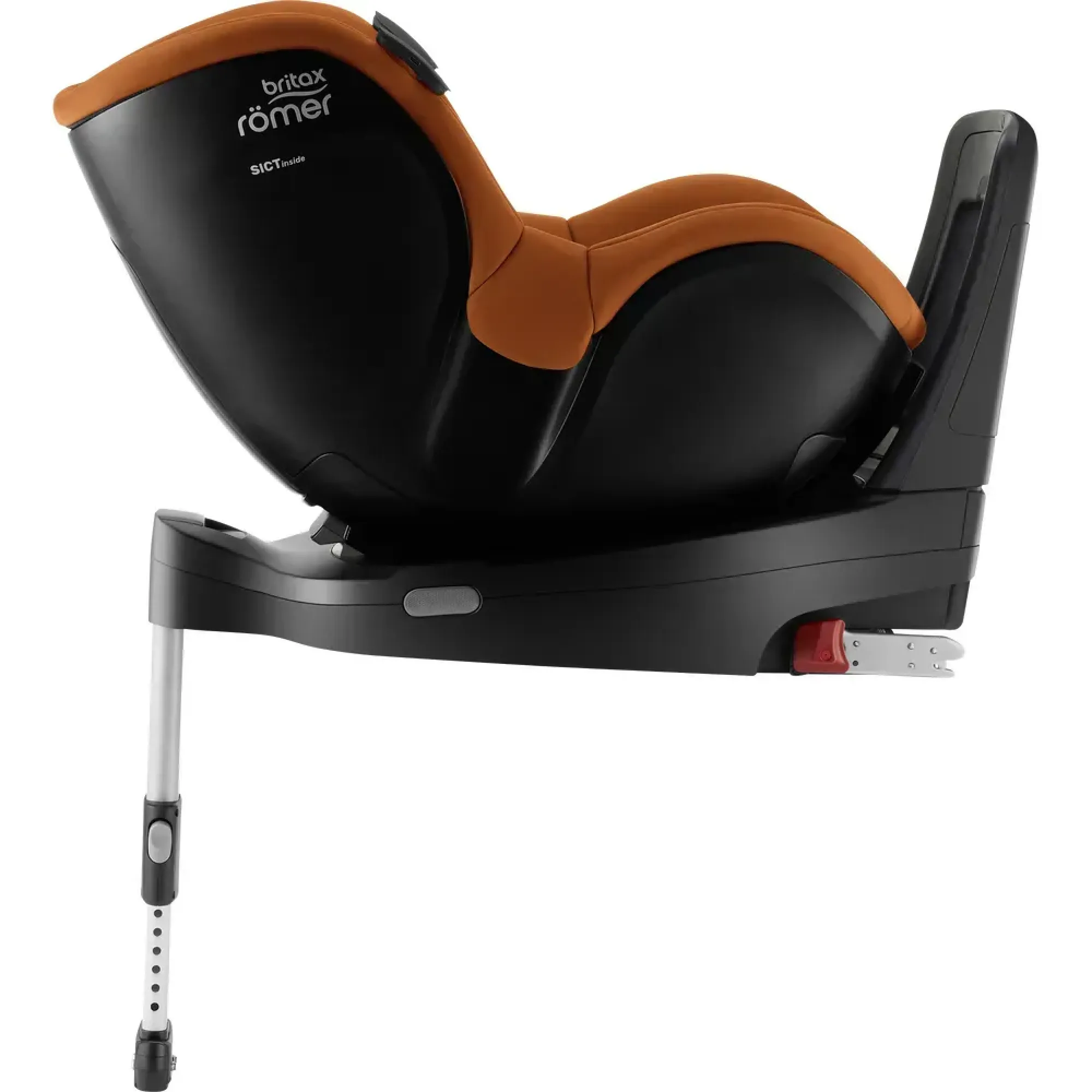 Автокрісло Britax-Romer Dualfix iSense Golden Cognac з платформою Flex Base iSense