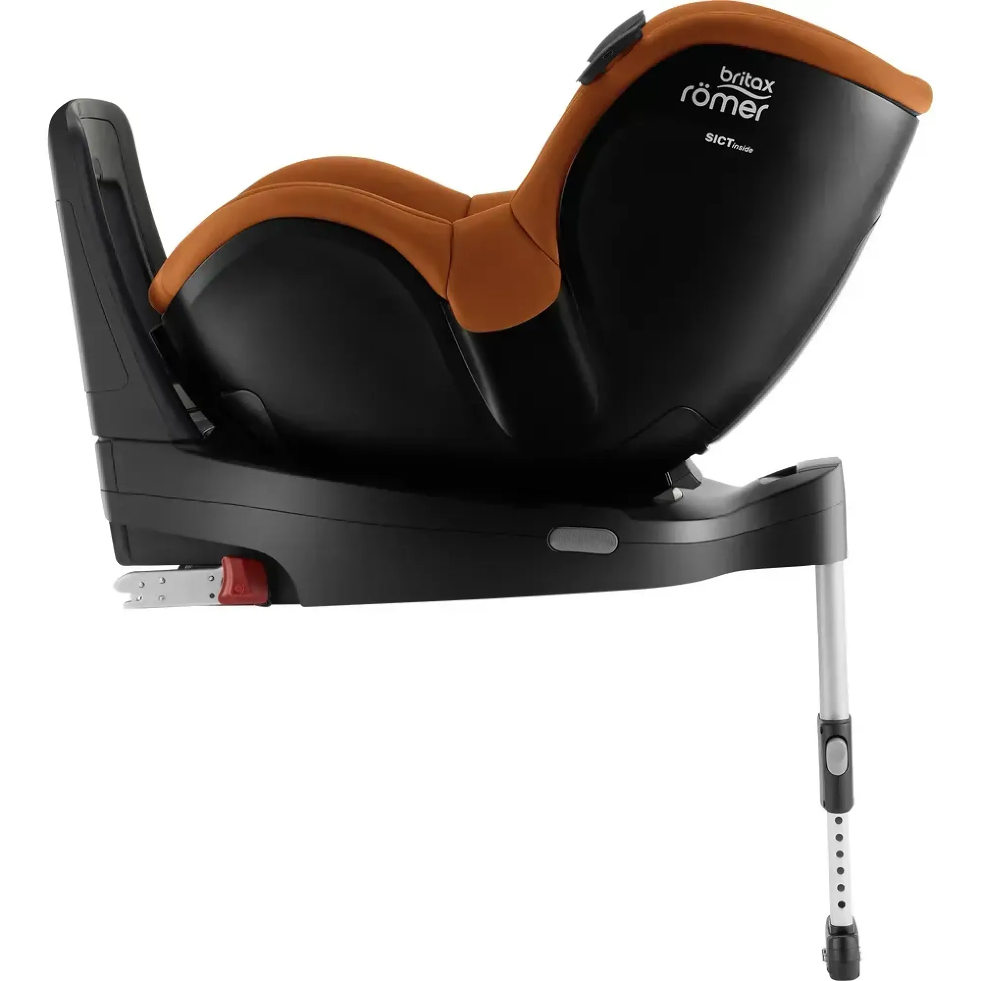 Автокрісло Britax-Romer Dualfix iSense Golden Cognac з платформою Flex Base iSense