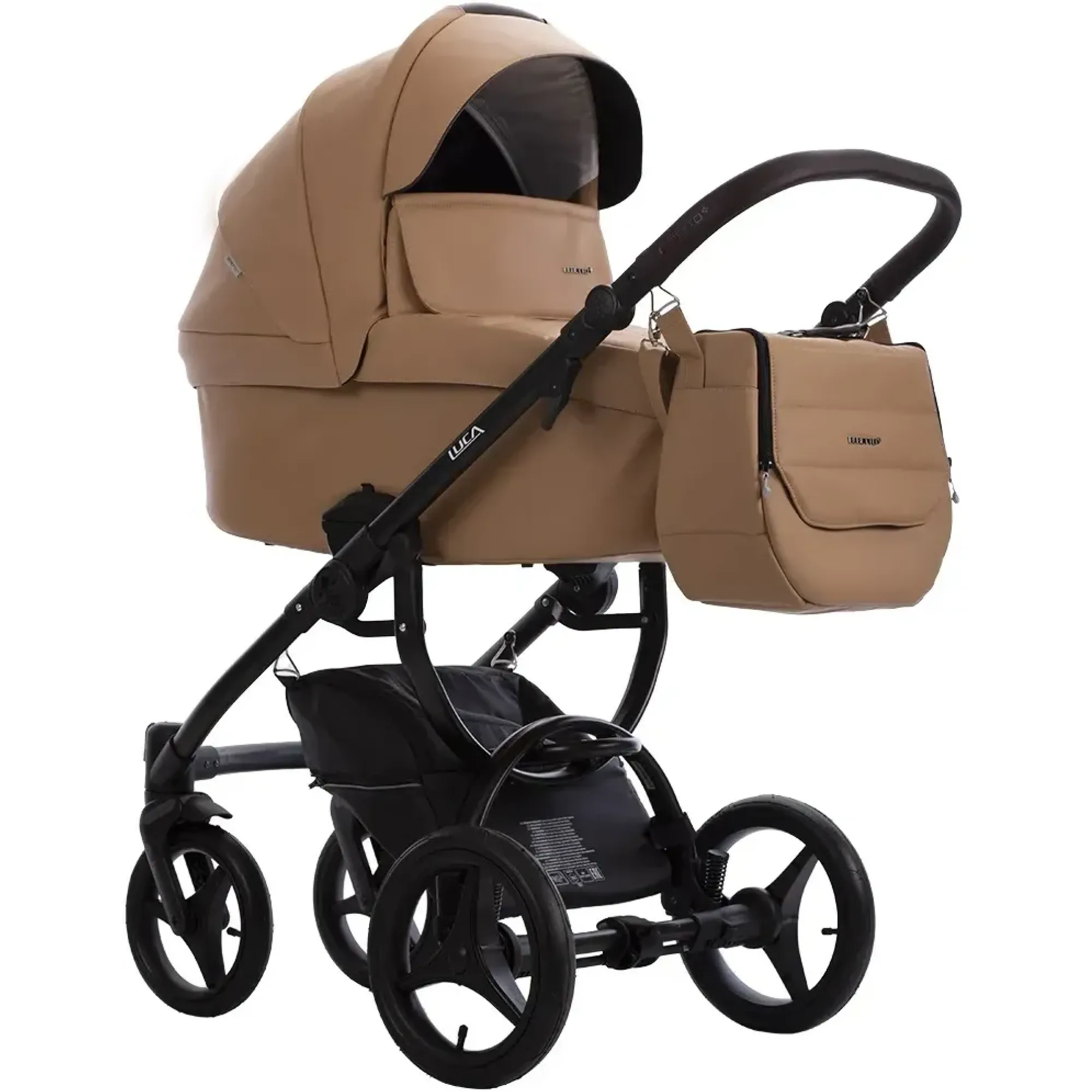 Коляска 2в1 Bebetto Luca Pro 31 Карамель
