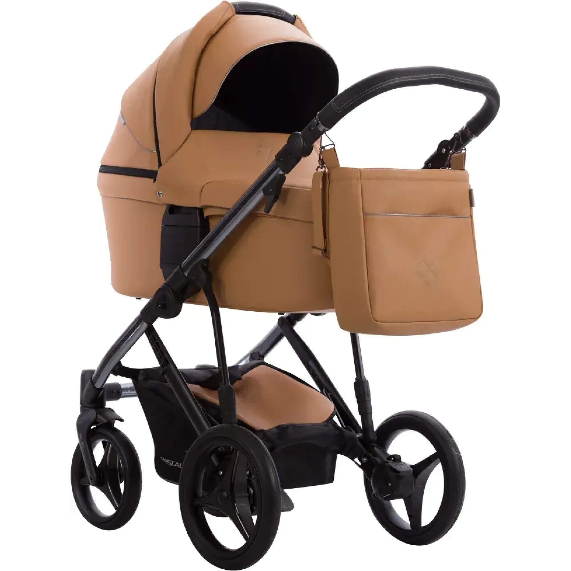 Коляска 2в1 Bebetto Pascal Premium Dark 03