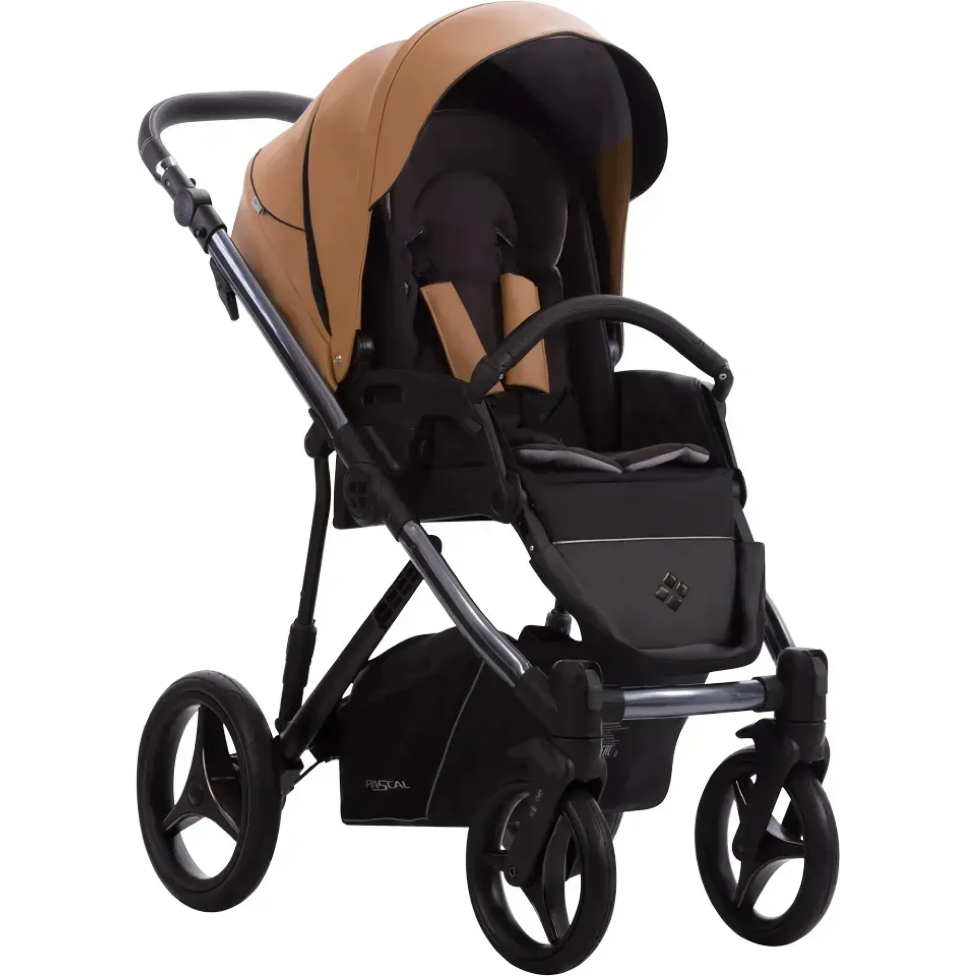 Коляска 2в1 Bebetto Pascal Premium Dark 03