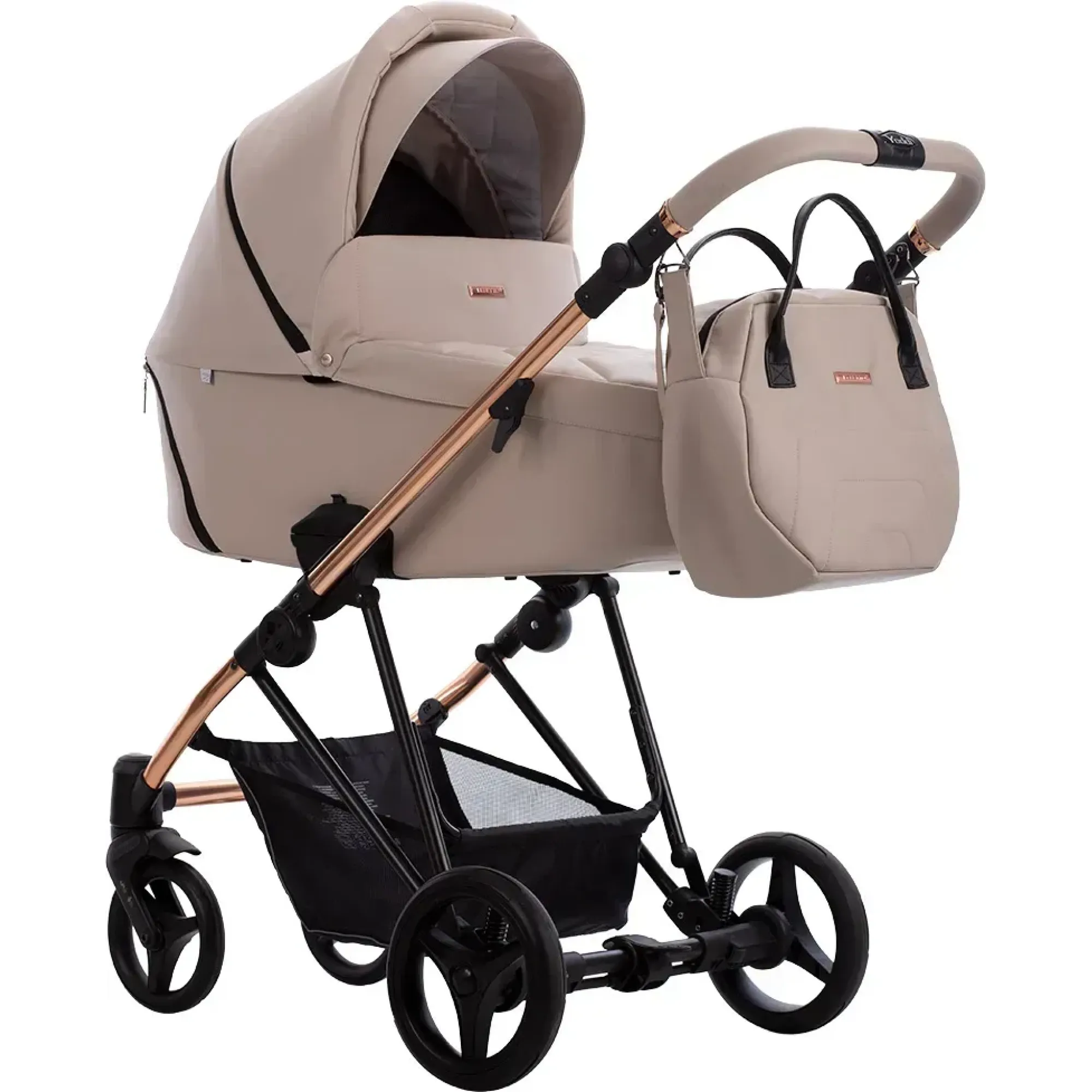 Коляска 2в1 Bebetto Yoddi Premium Stela 01