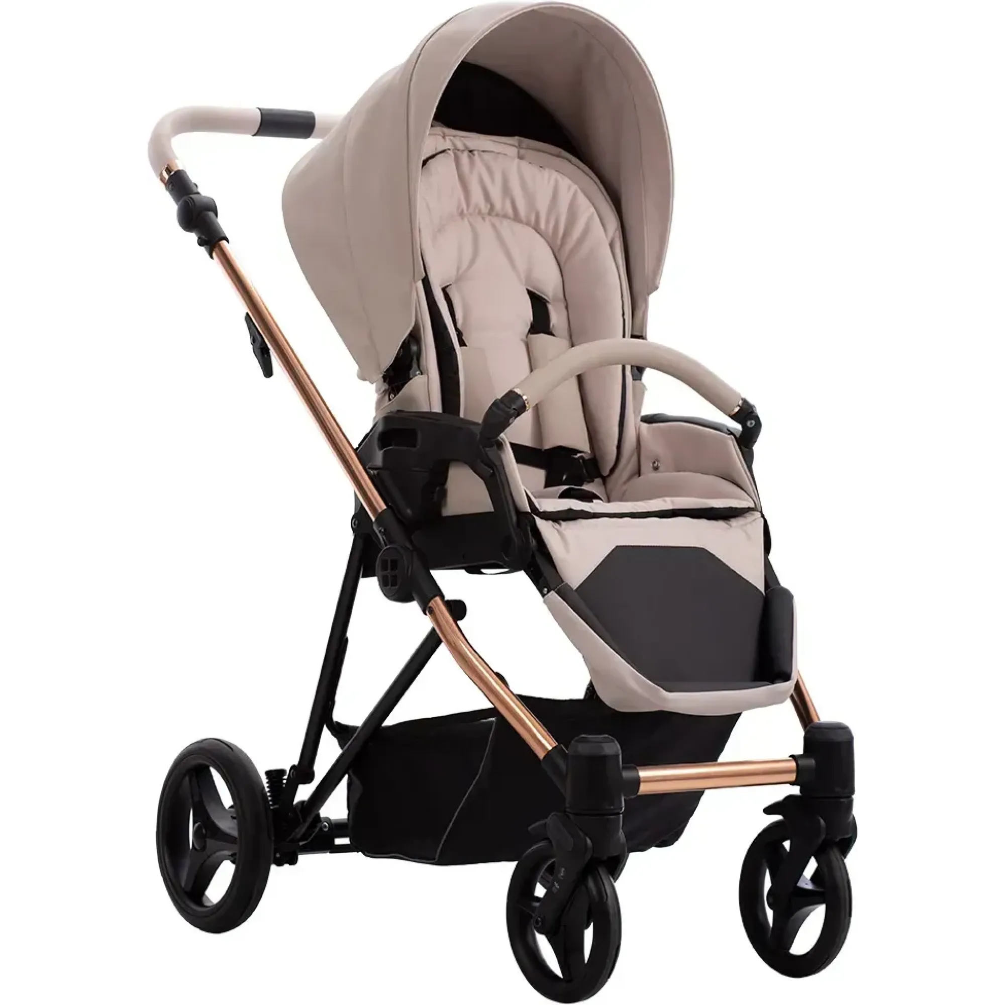 Коляска 2в1 Bebetto Yoddi Premium Stela 01