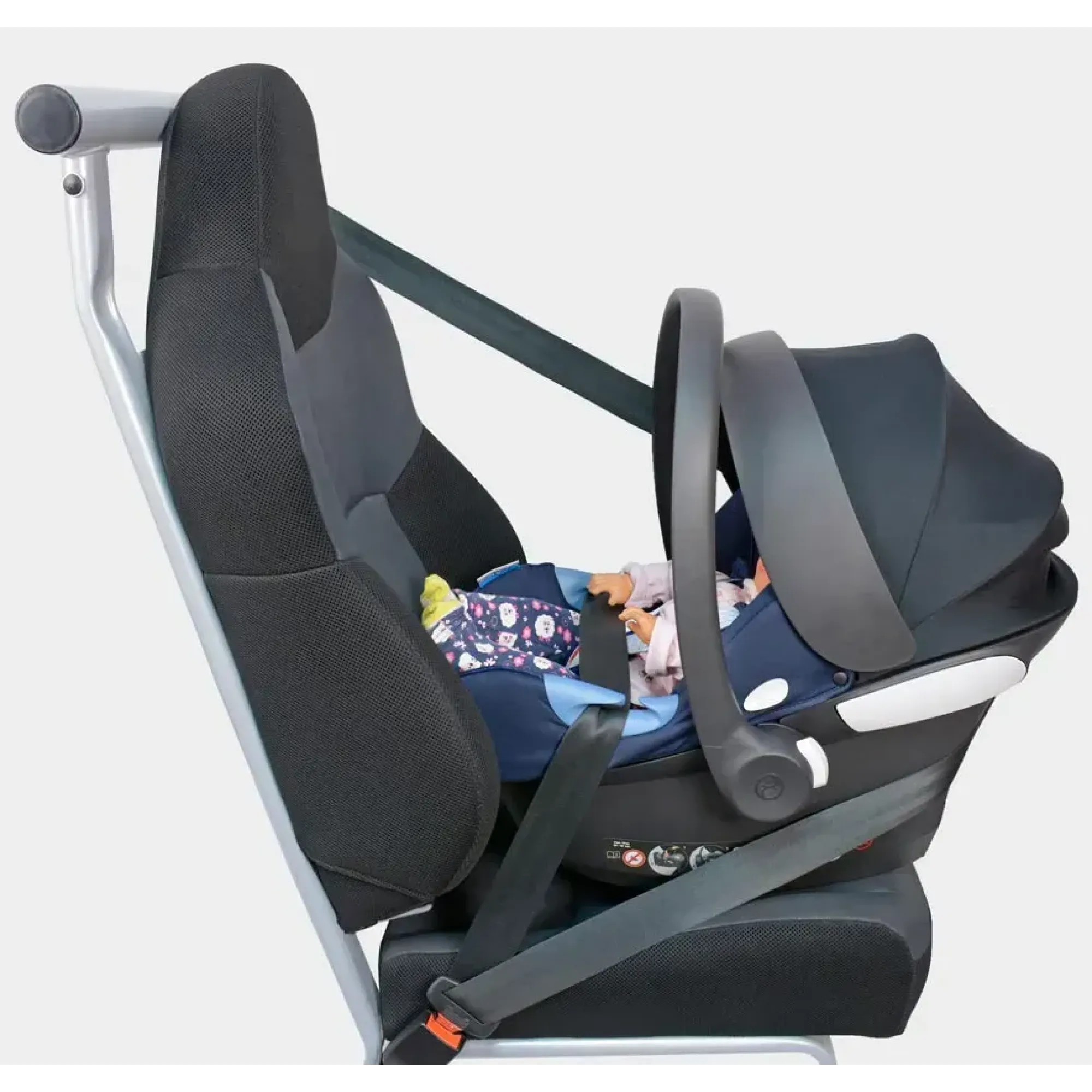 Автокрісло Cybex Aton M i-Size & Sensor Safe Manhattan Grey