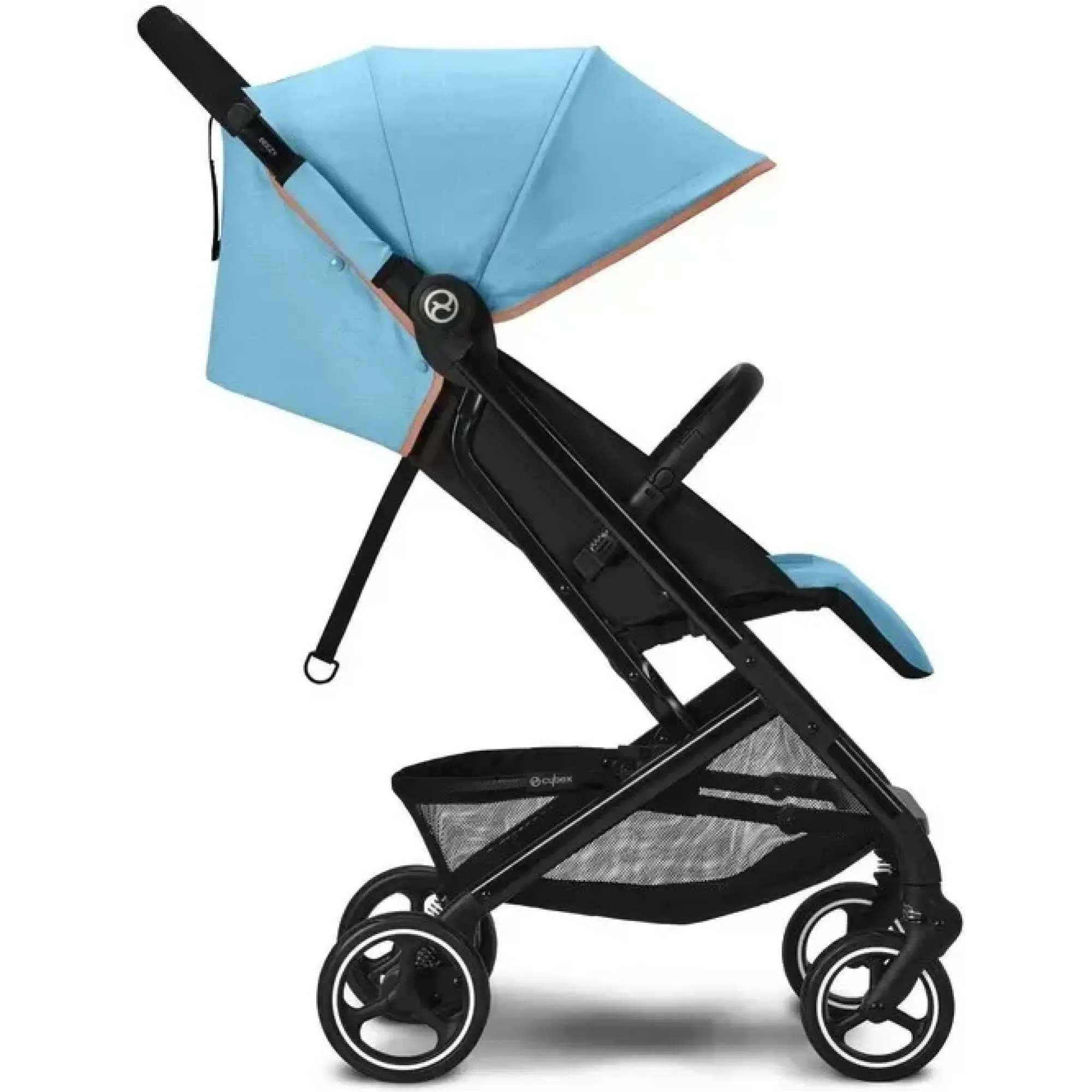 Прогулянкова коляска Cybex Beezy Moon Black (з бампером) 2023