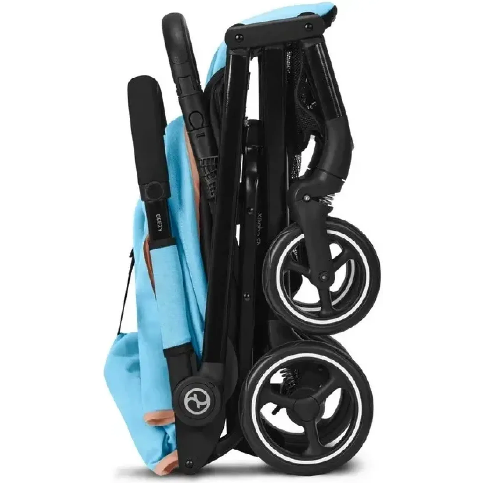 Прогулянкова коляска Cybex Beezy Moon Black (з бампером) 2023
