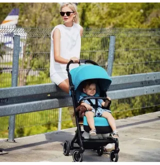 Прогулянкова коляска Cybex Beezy Moon Black (з бампером) 2023