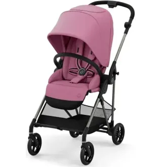 Прогулянкова коляска Cybex Melio Magnolia Pink purple