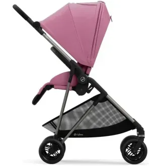 Прогулянкова коляска Cybex Melio Magnolia Pink purple