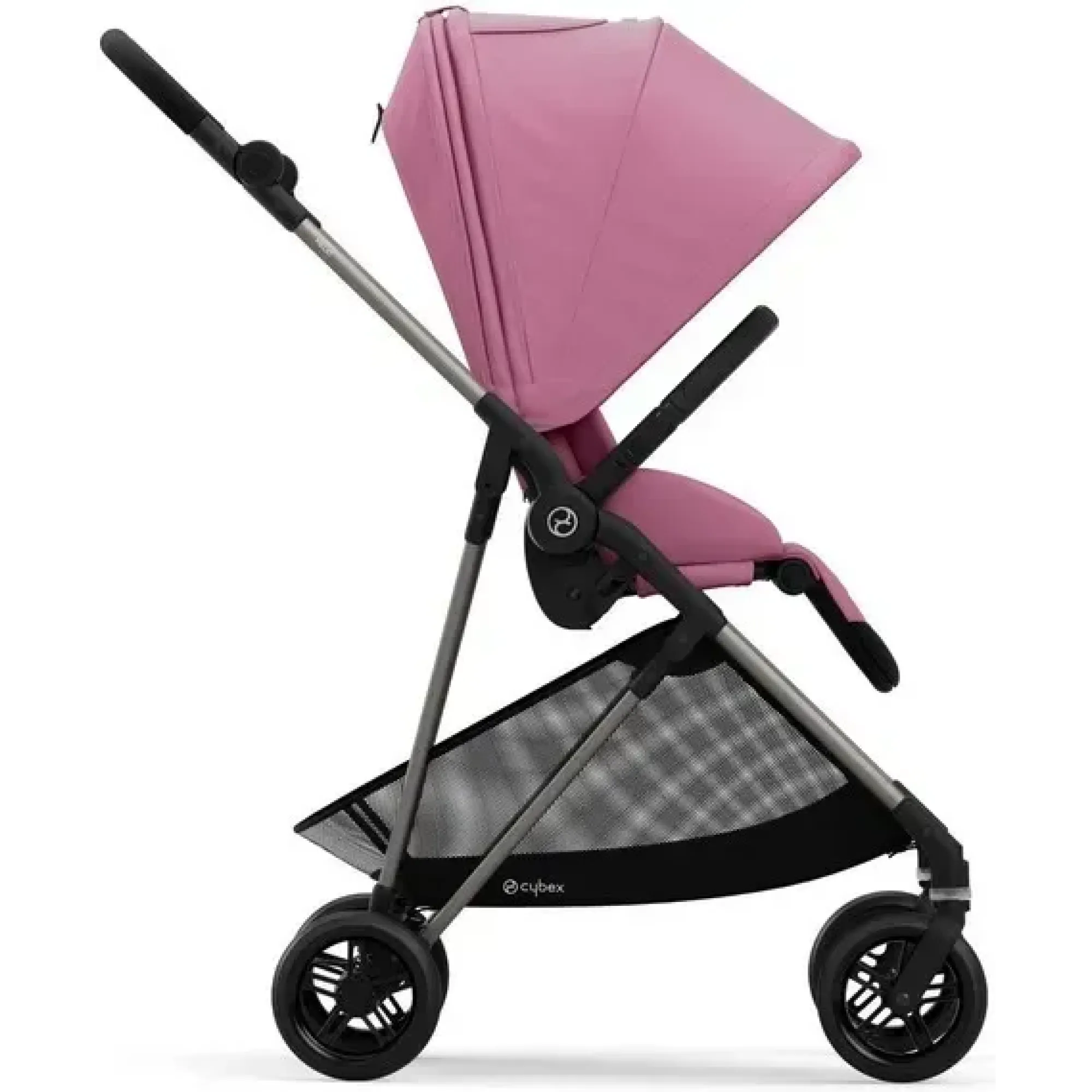 Прогулянкова коляска Cybex Melio Magnolia Pink purple