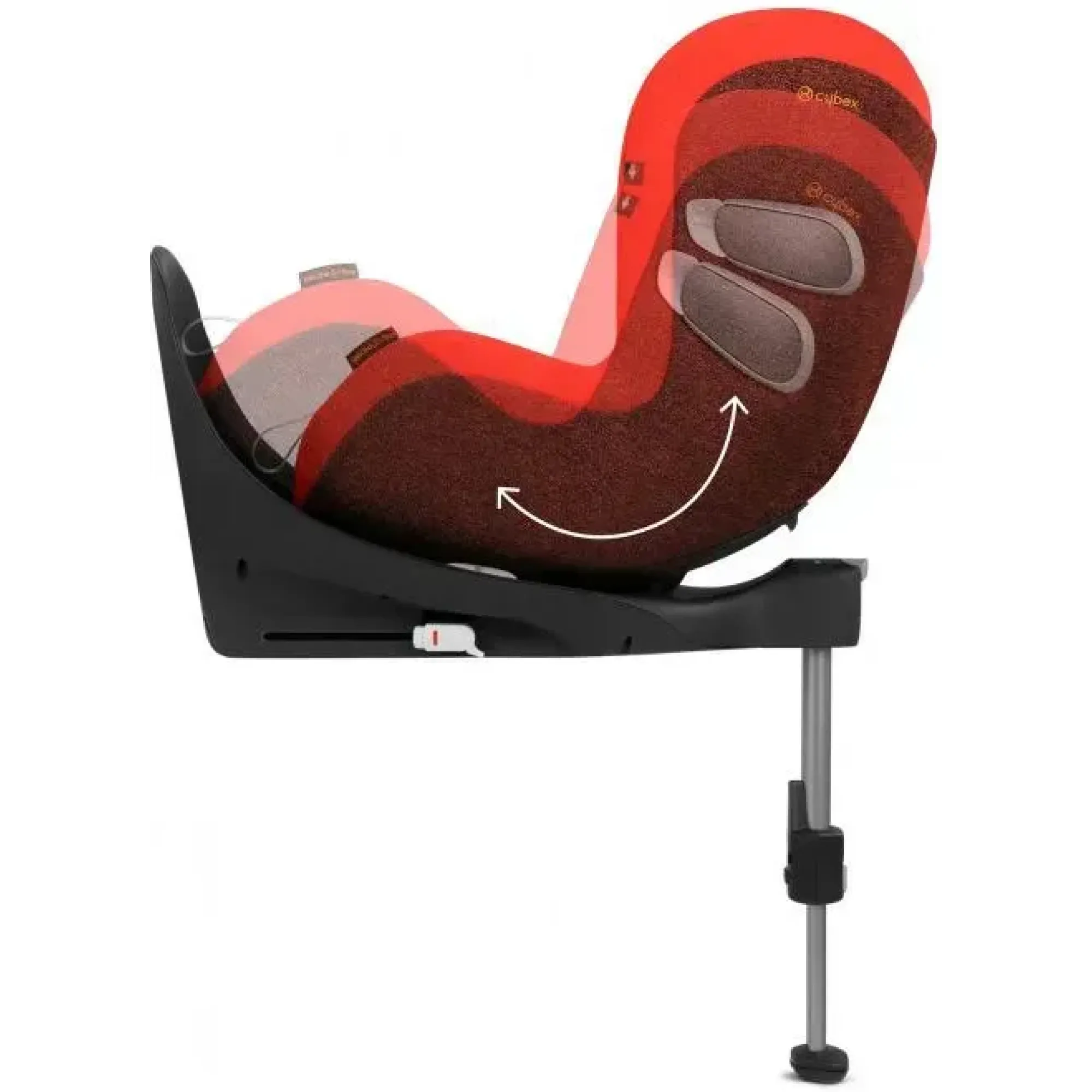 Автокрісло Cybex Sirona Z i- Size Plus Autumn Gold burnt red
