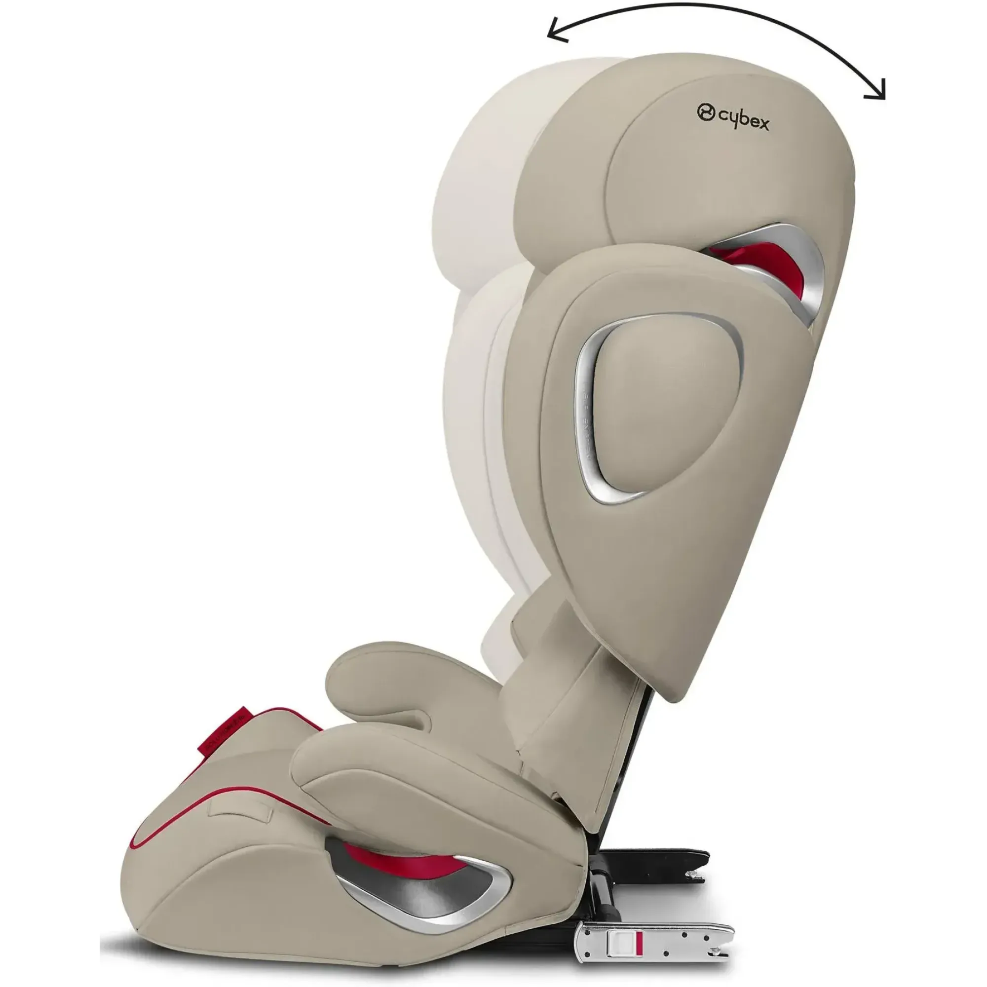 Автокрісло Cybex Solution Z-fix Scuderia Ferrari Silver Grey light grey