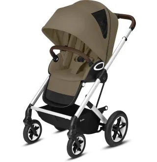Прогулянкова коляска Cybex Talos S Lux SLV Classic Beige (з бампером)