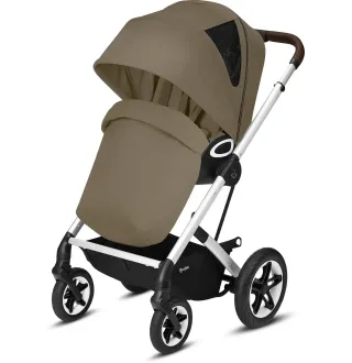 Прогулянкова коляска Cybex Talos S Lux SLV Classic Beige (з бампером)