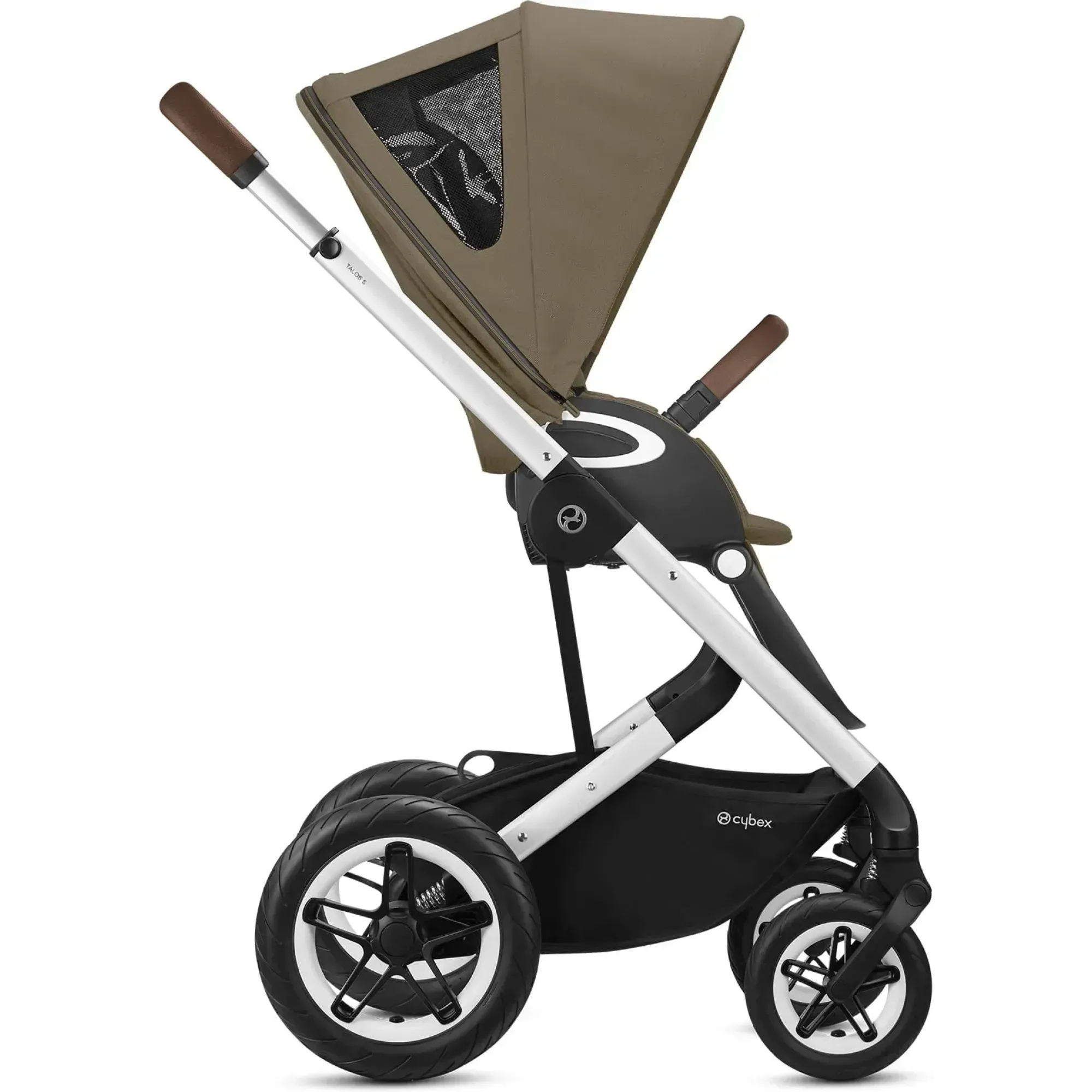Прогулянкова коляска Cybex Talos S Lux SLV Classic Beige (з бампером)
