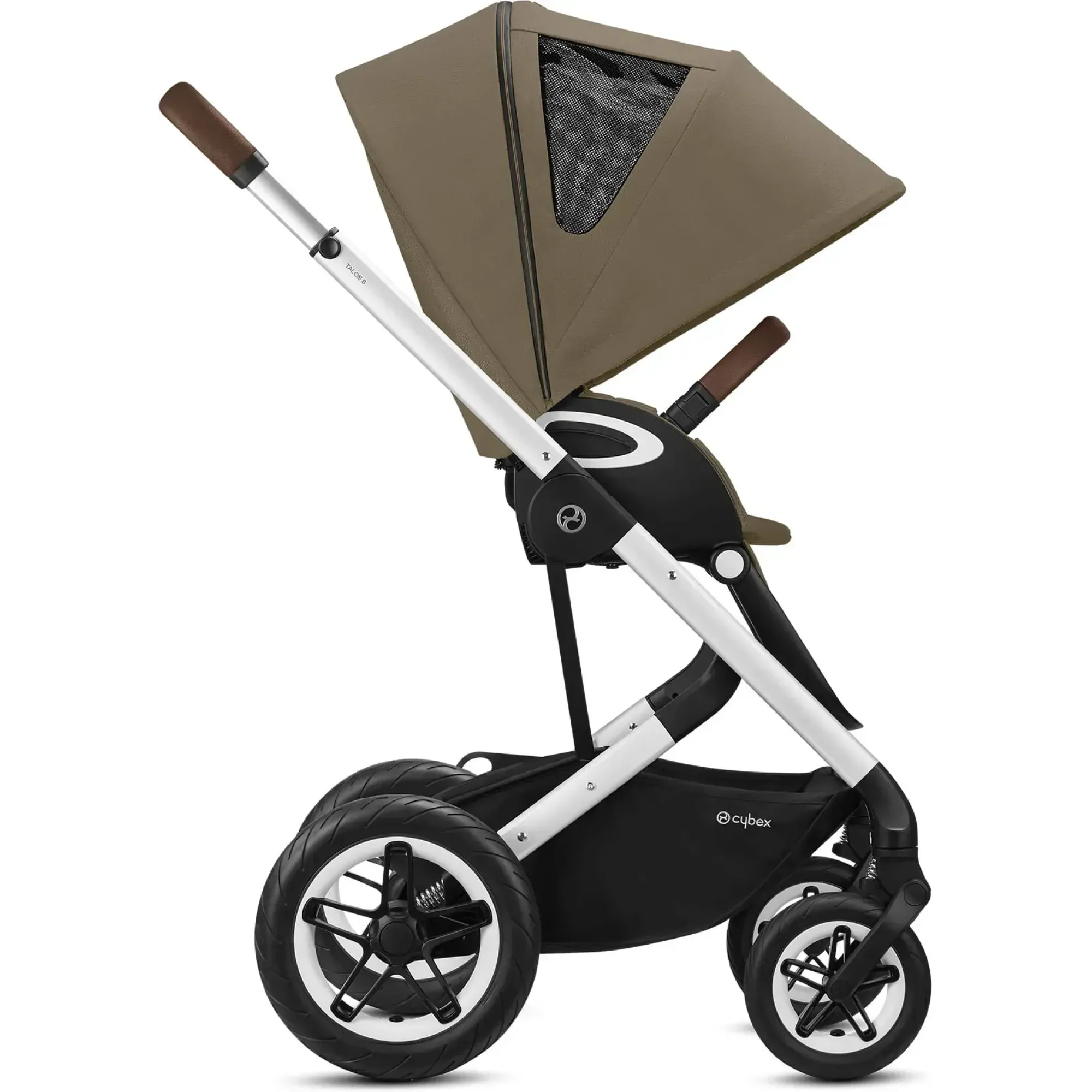 Прогулянкова коляска Cybex Talos S Lux SLV Classic Beige (з бампером)