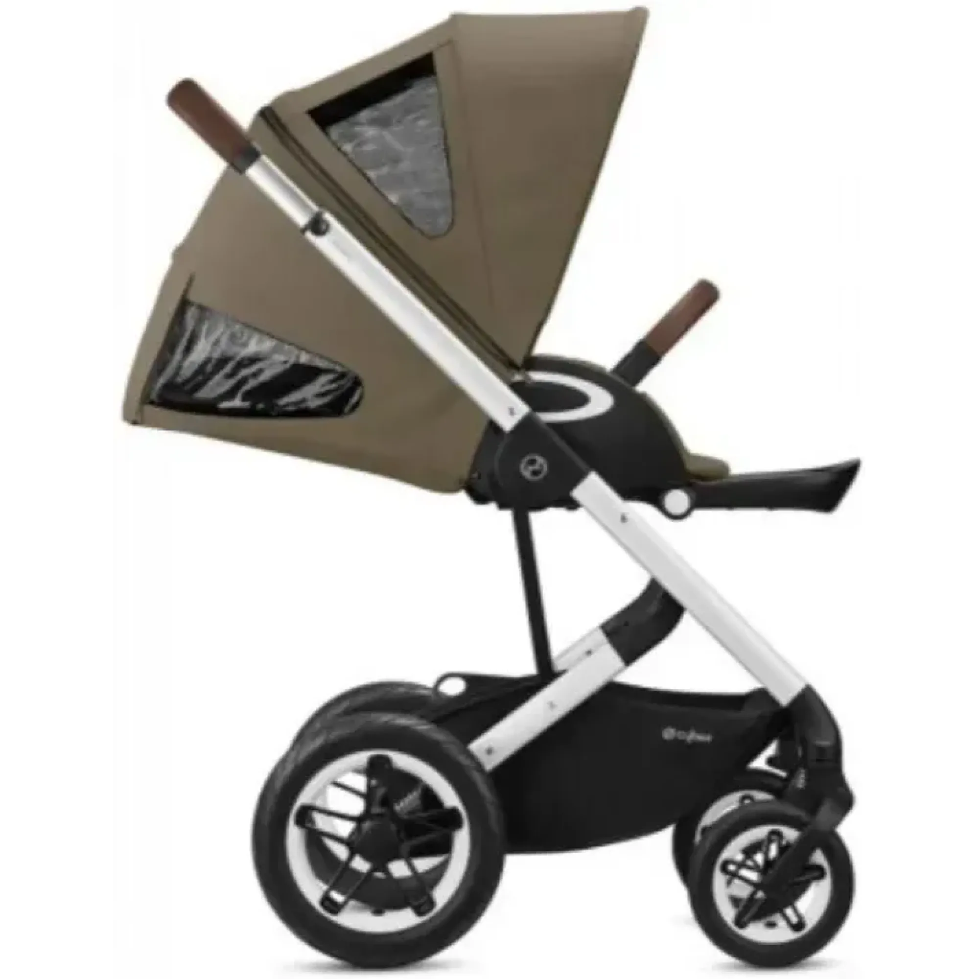 Прогулянкова коляска Cybex Talos S Lux SLV Classic Beige (з бампером)