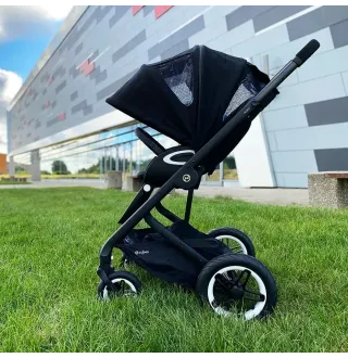 Прогулянкова коляска Cybex Talos S Lux SLV Classic Beige (з бампером)