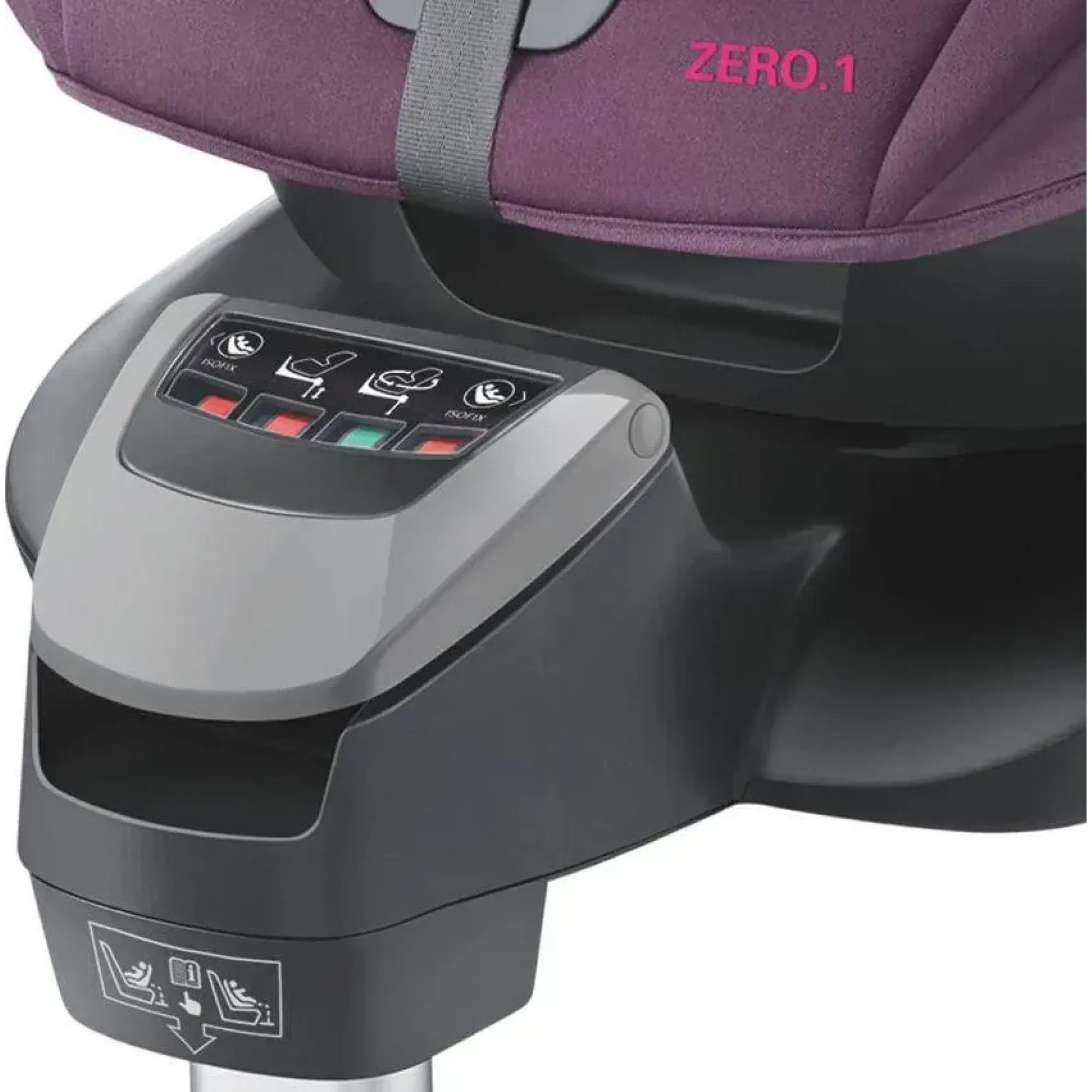 Автокресло Recaro Zero.1 R129 Performance Black