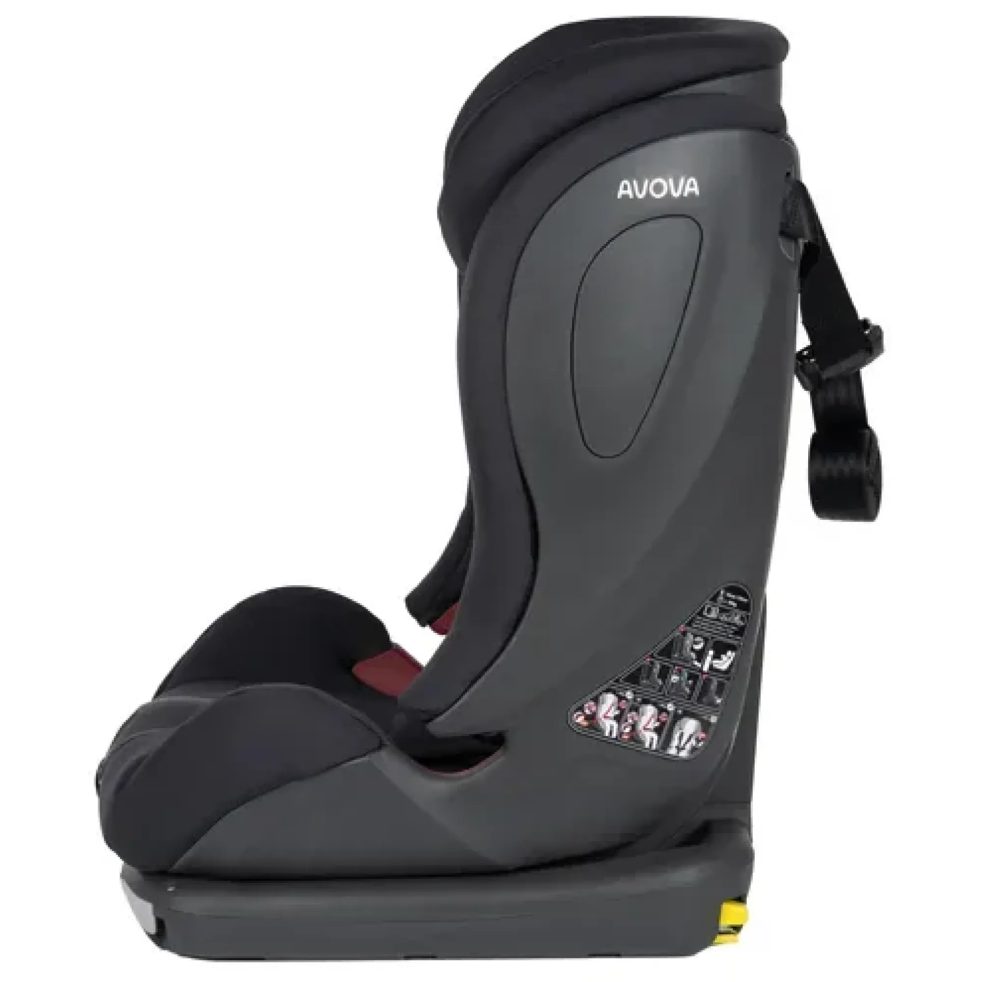 Автокрісло Avova Sperling-Fix i-Size Koala Grey