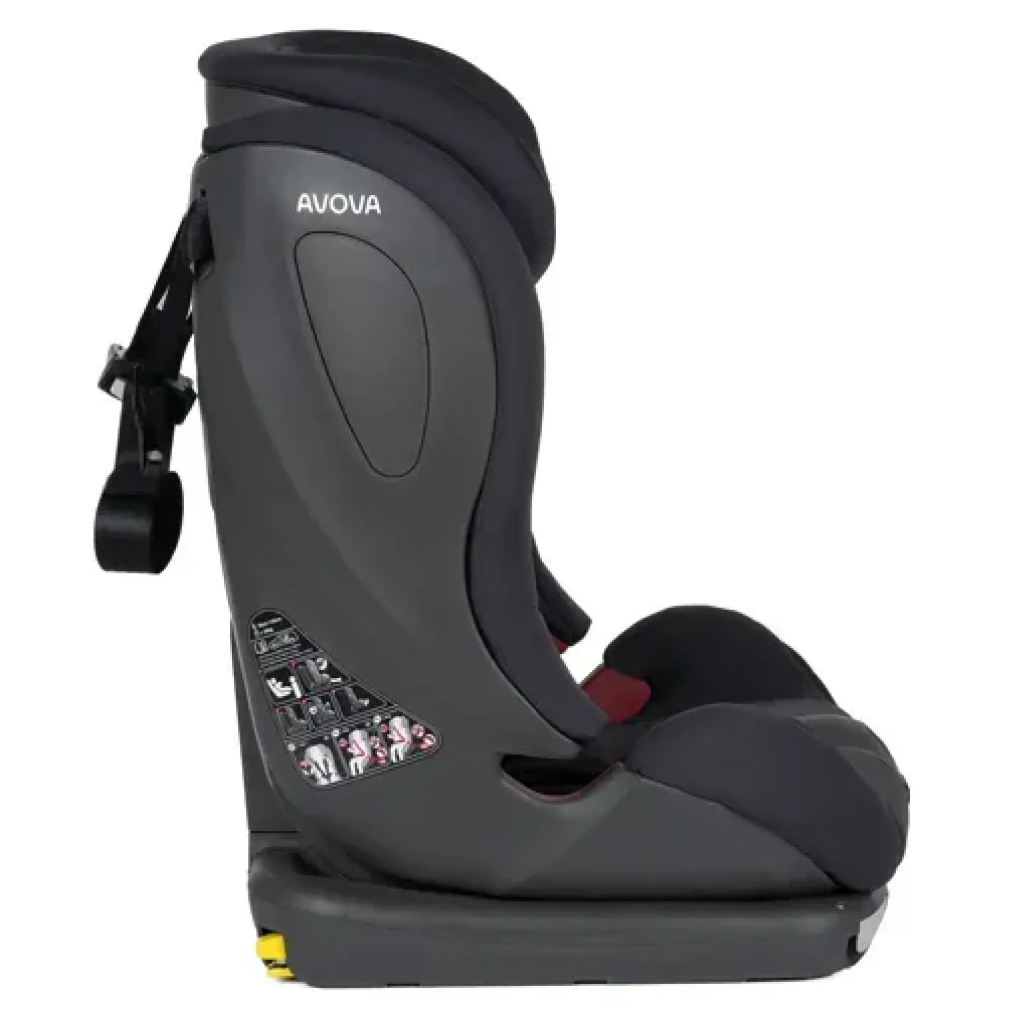 Автокрісло Avova Sperling-Fix i-Size Koala Grey