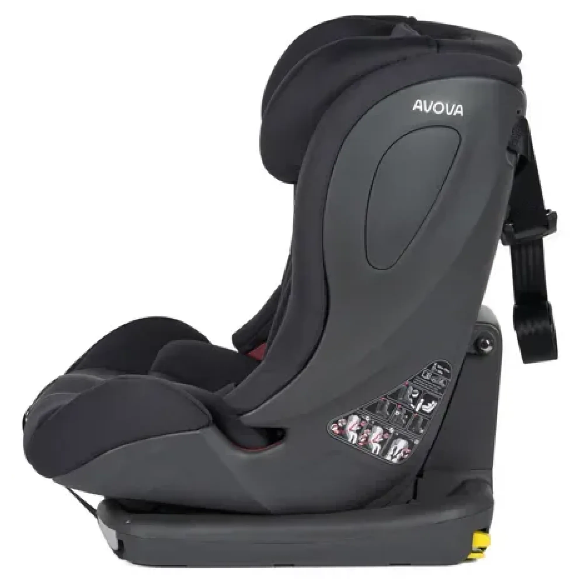 Автокрісло Avova Sperling-Fix i-Size Koala Grey