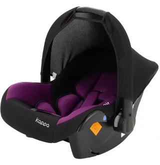 Автокресло Bair Kappa 0+ DK 1824 Черный / Фиолетовый