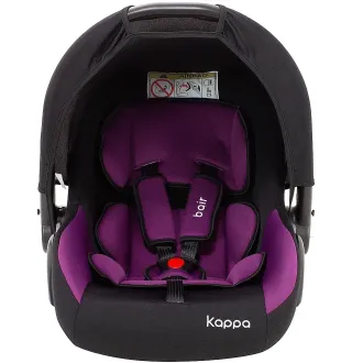 Автокресло Bair Kappa 0+ DK 1824 Черный / Фиолетовый